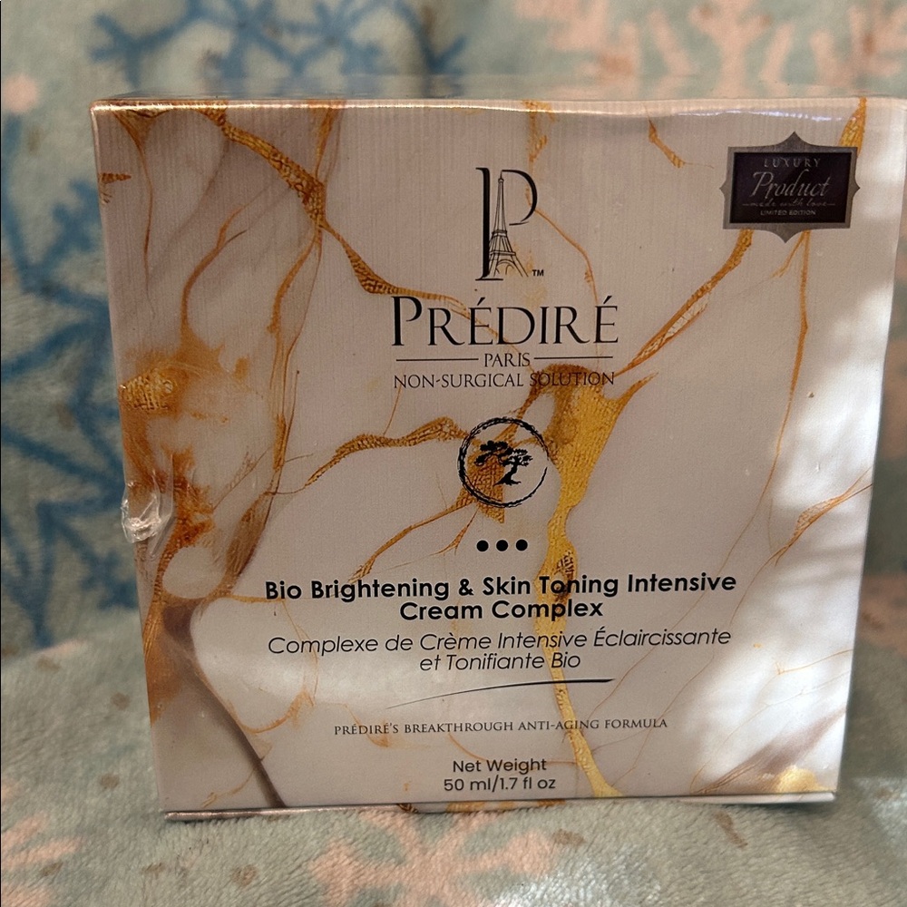 Bio Brightening & Skin Toning Intensive Cream Complex - Gold